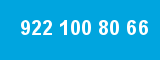 922 100 80 66